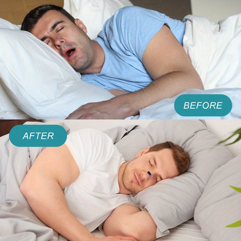 ANTI SNORING SILICONE NOSE CLIP