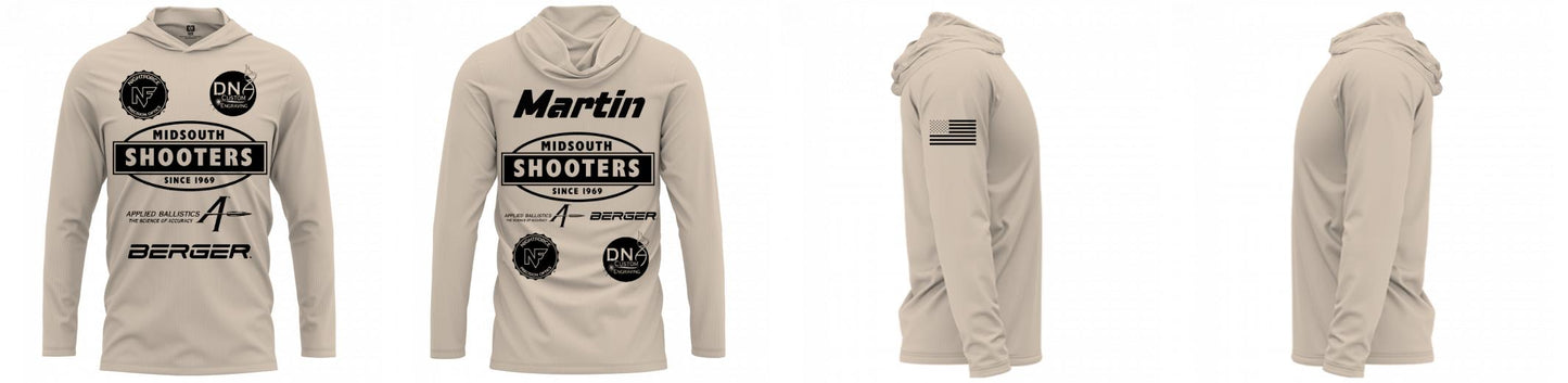 Custom Hooded UPF Shirt