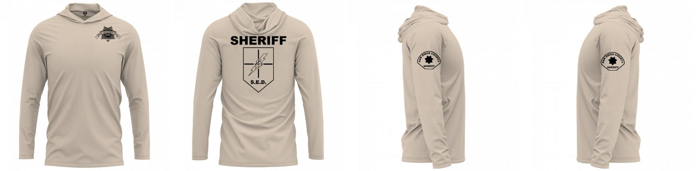 Custom Hooded UPF Shirt
