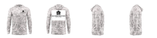 Custom Mossy Oak UPF Hooded Shirt