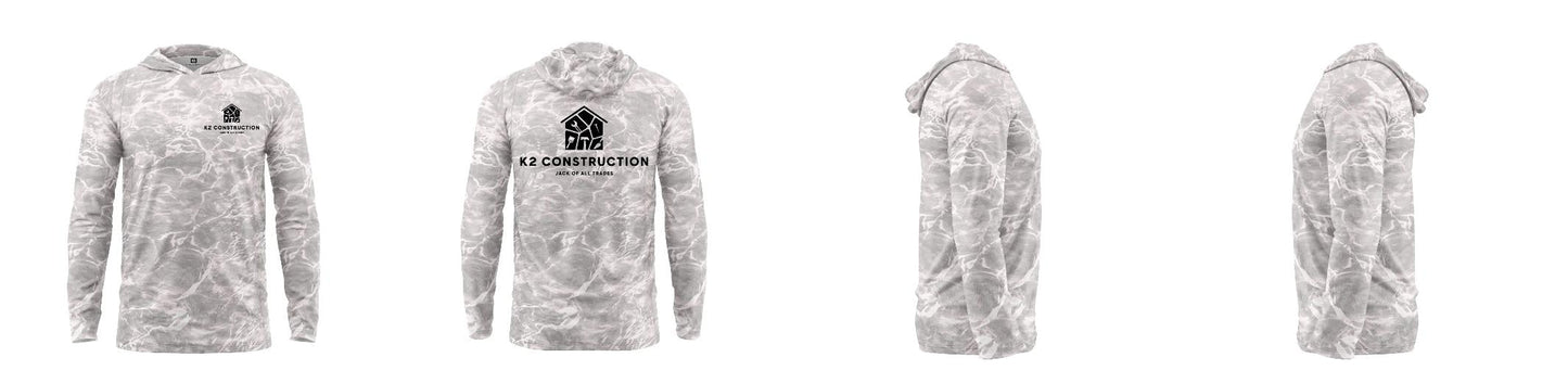 Custom Mossy Oak UPF Hooded Shirt