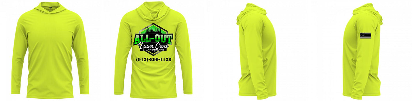 Custom Hooded UPF Shirt