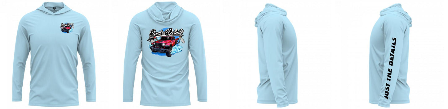 Custom Hooded UPF Shirt