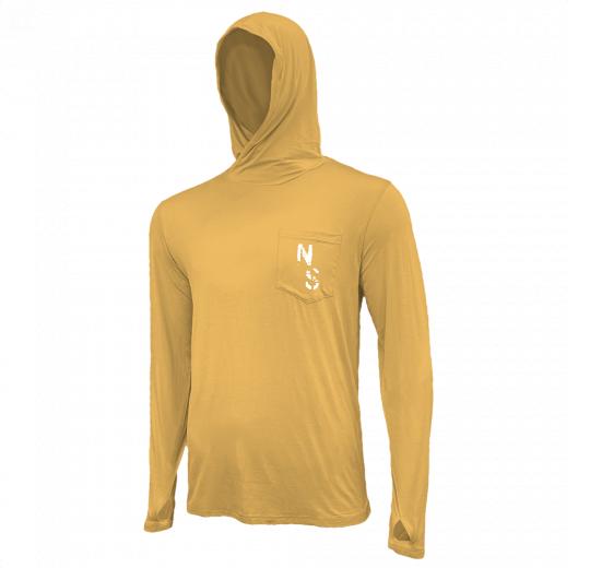 Custom Bamboo Hooded Long Sleeve Shirt