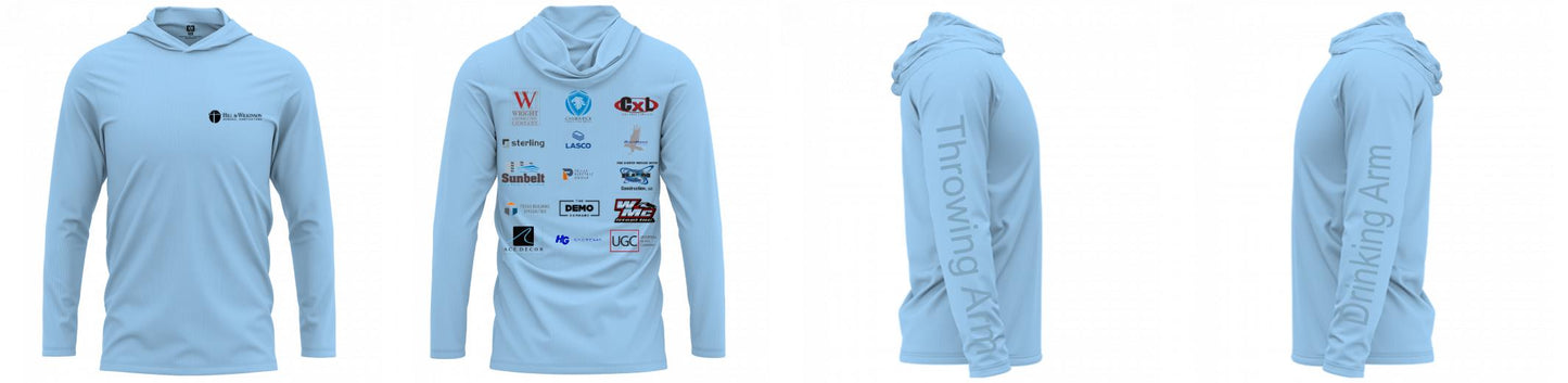 Custom Hooded UPF Shirt