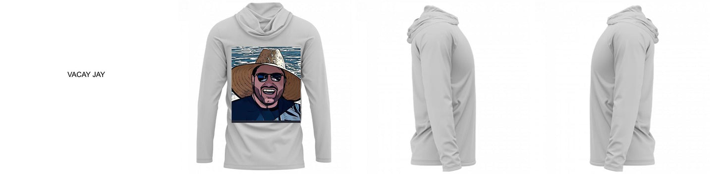 Custom Hooded UPF Shirt