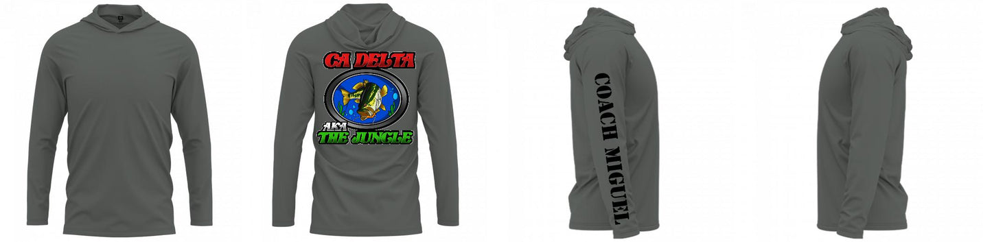 Custom Hooded UPF Shirt