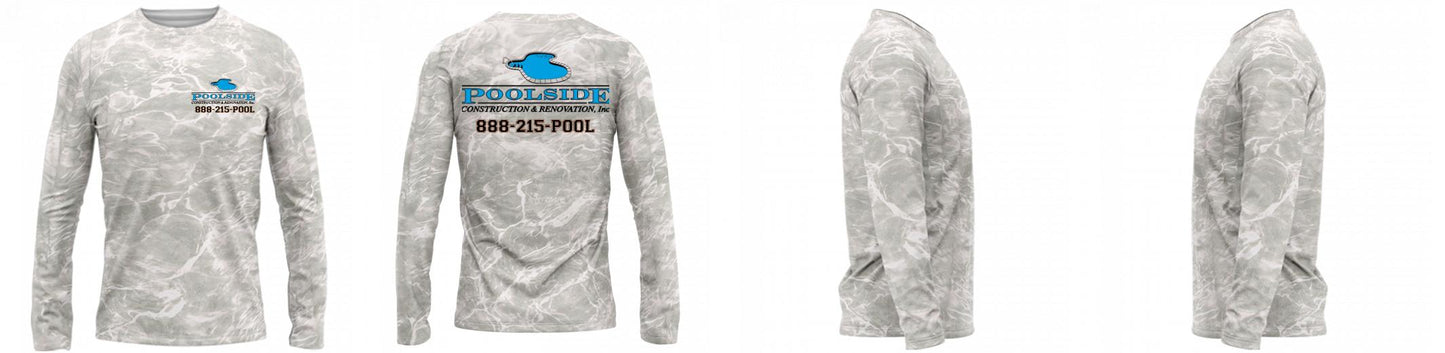 Custom Mossy Oak UPF Shirt Long Sleeve