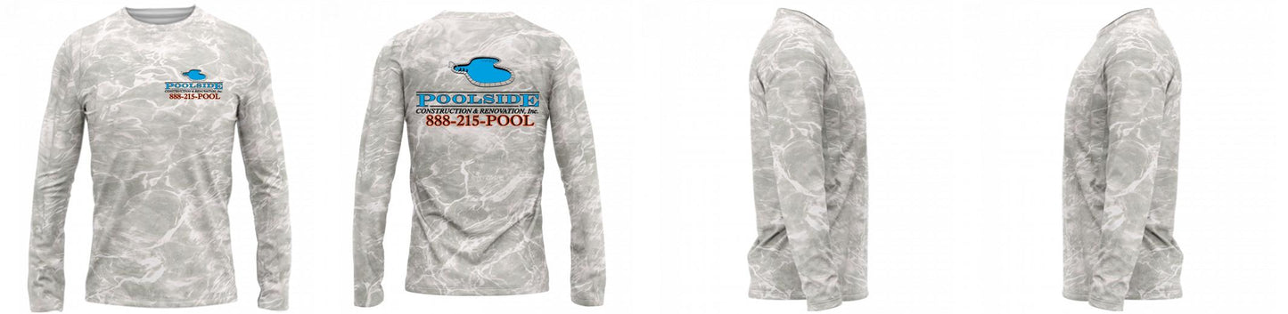 Custom Mossy Oak UPF Shirt Long Sleeve