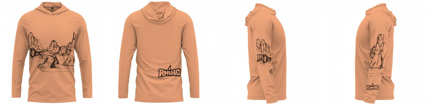 Custom Hooded UPF Shirt