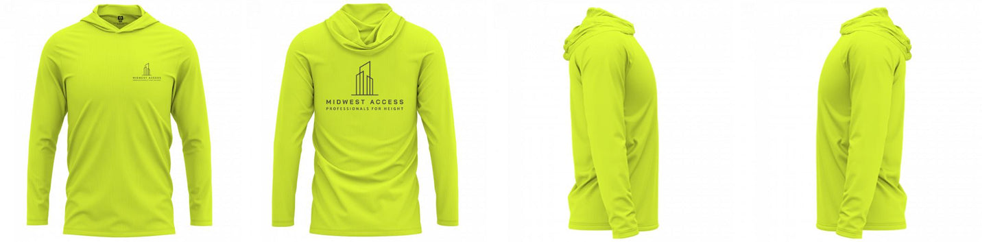 Custom Hooded UPF Shirt