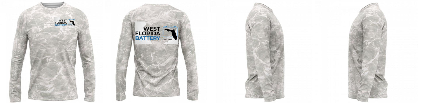 Custom Mossy Oak UPF Shirt Long Sleeve