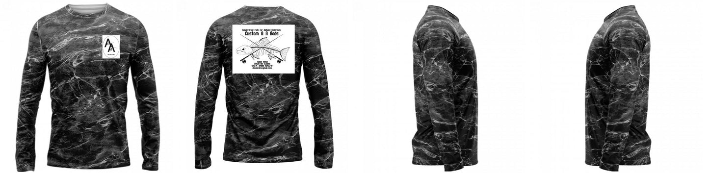 Custom Mossy Oak UPF Shirt Long Sleeve