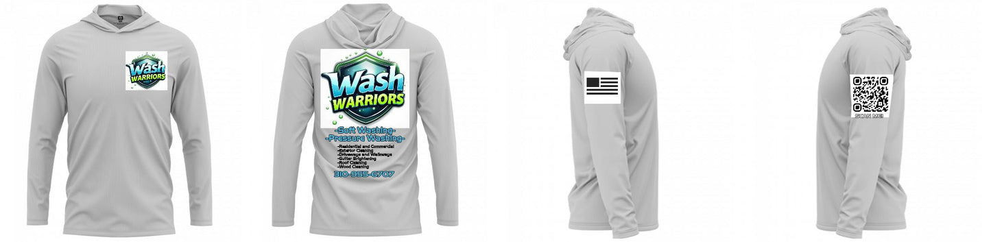 Custom Hooded UPF Shirt