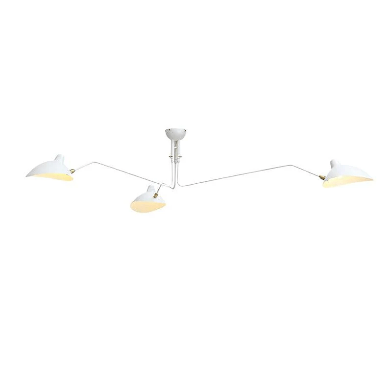3-Arm Ceiling Light With Pivot Shades