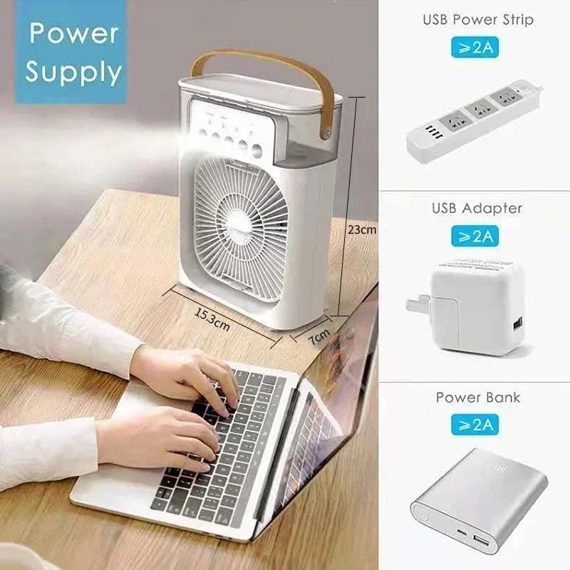 Portable Desktop Air Cooling Fan