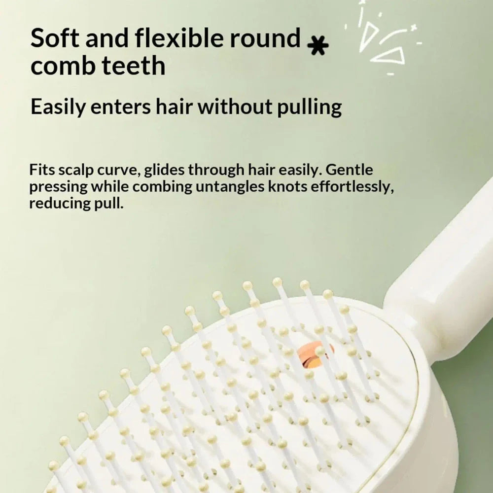 Electric Steam Hair Straightening Brush