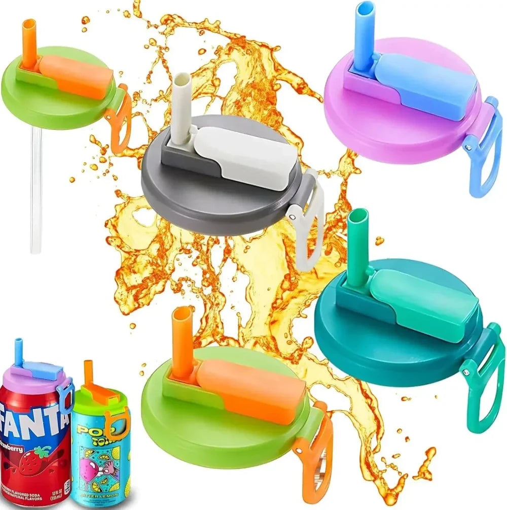 Reusable Silicone Beverage Can Lids