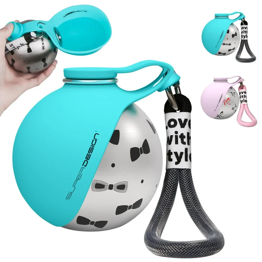 Portable Stainless Steel Dog Water Bottle