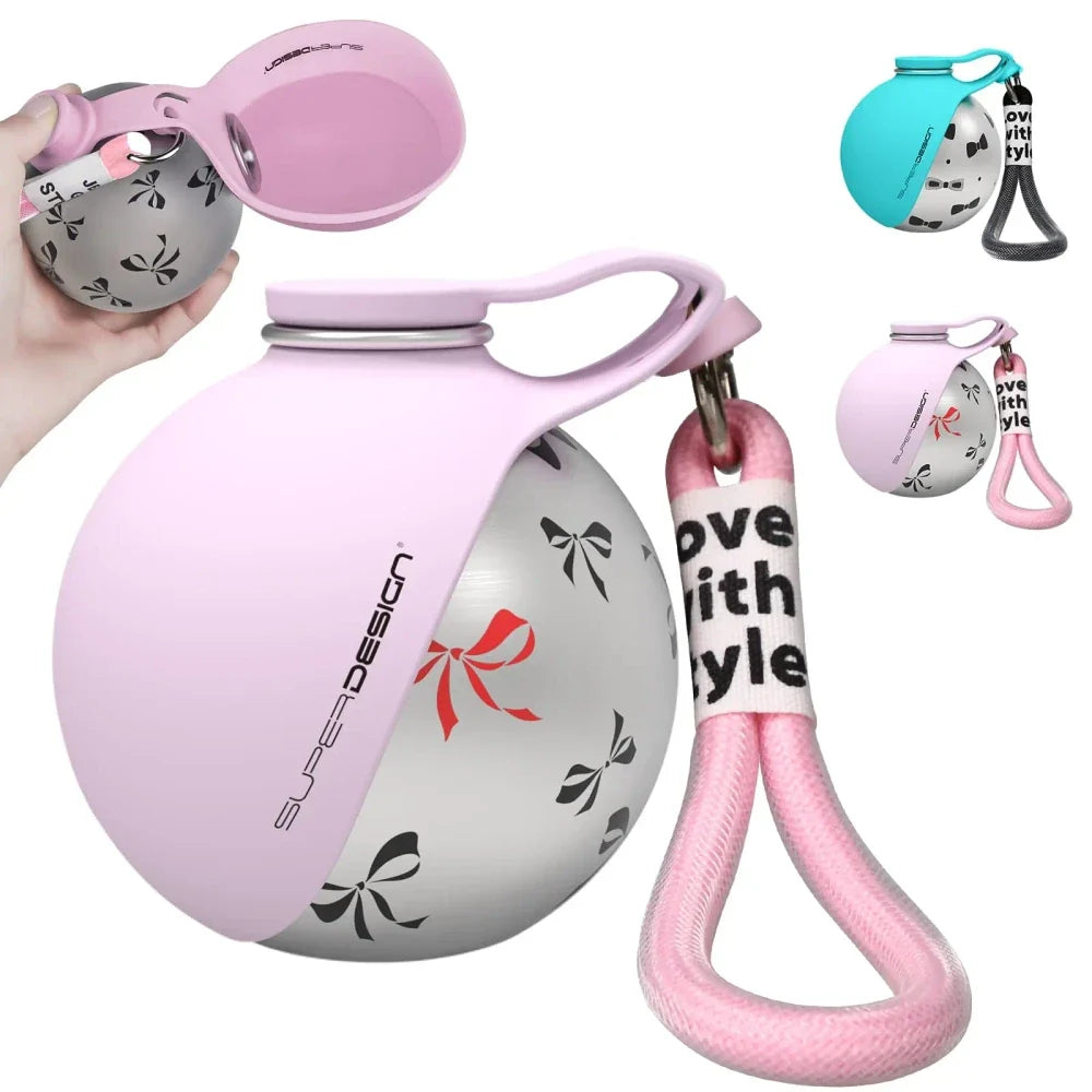 Portable Stainless Steel Dog Water Bottle