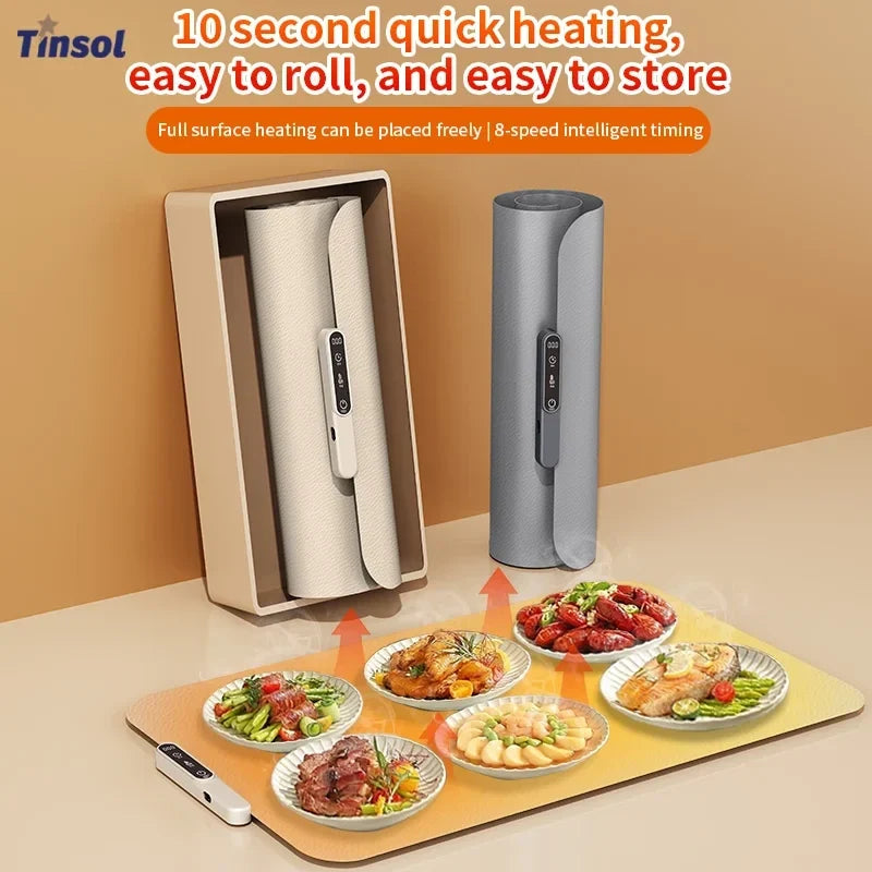 TINSOL Foldable Silicone Food Warmer
