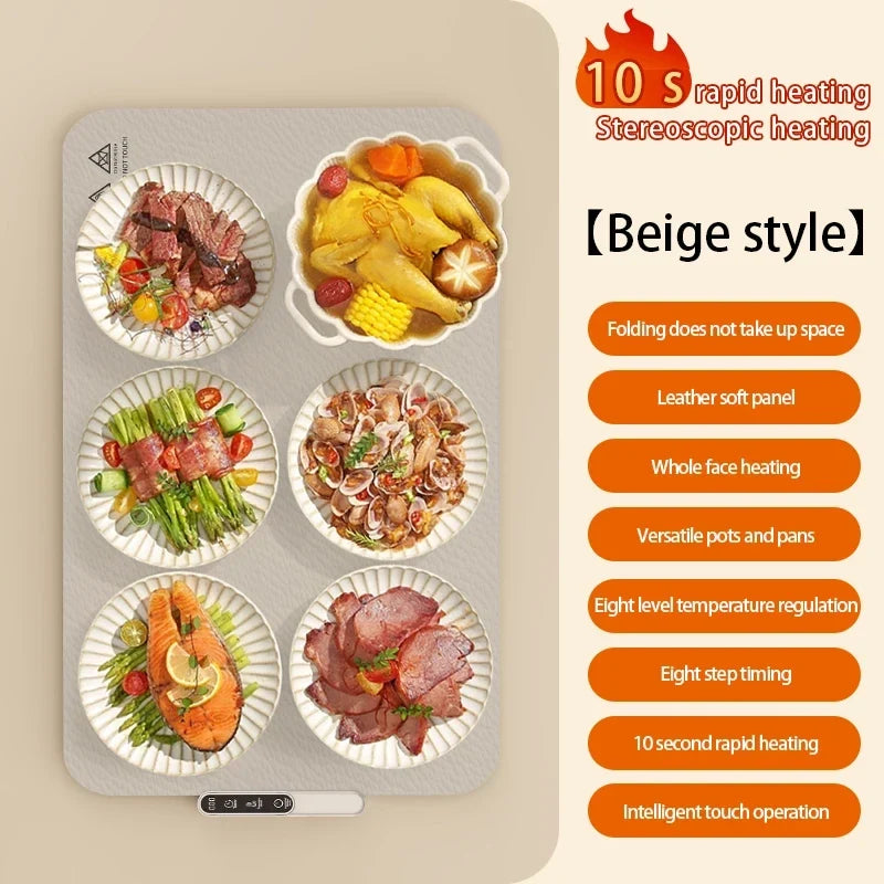 TINSOL Foldable Silicone Food Warmer