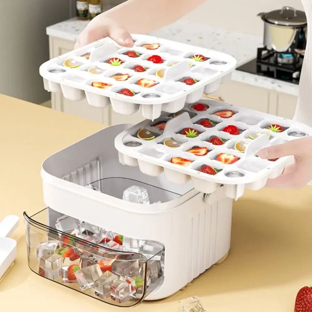 Double Layer Ice Cube Maker