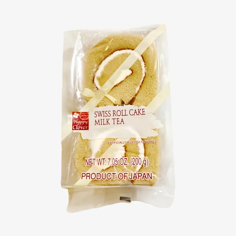 Happy Clover Swiss Roll Cake (Milktea)