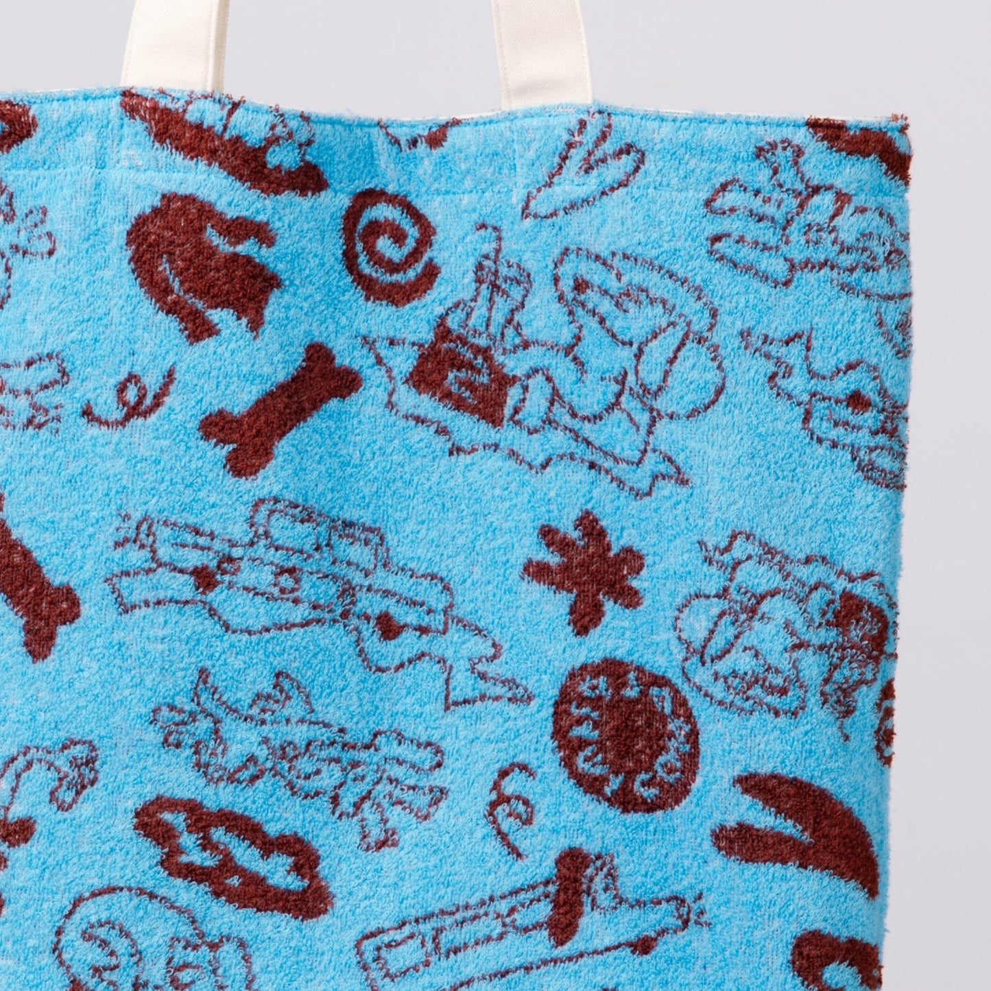 【Limited】DOGGY TOTE　MINT SODA × SAND