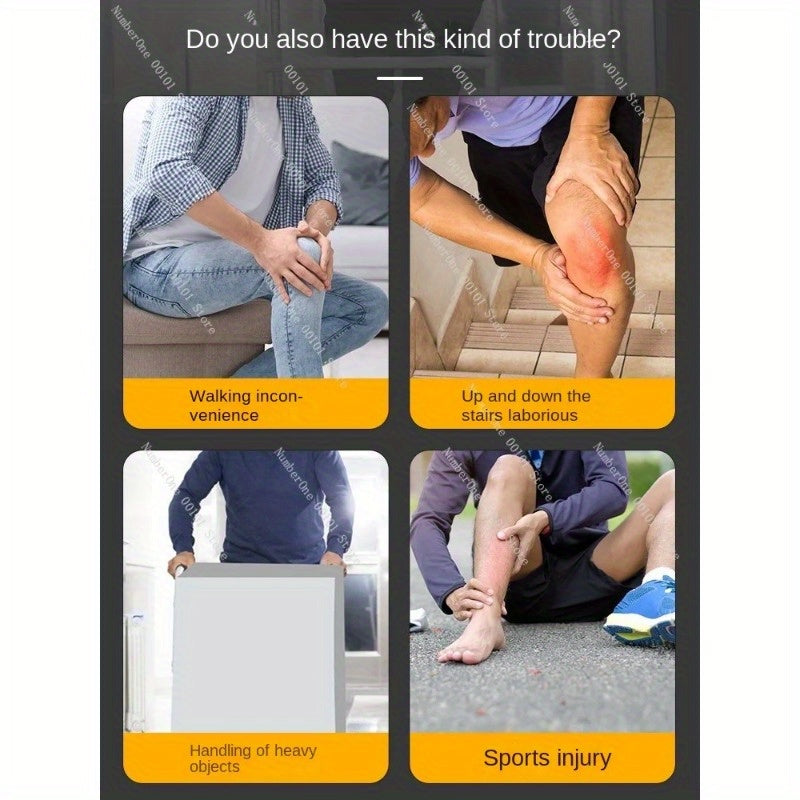 Adjustable Knee Support Brace for Pain Relief & Training TJR7T9Y