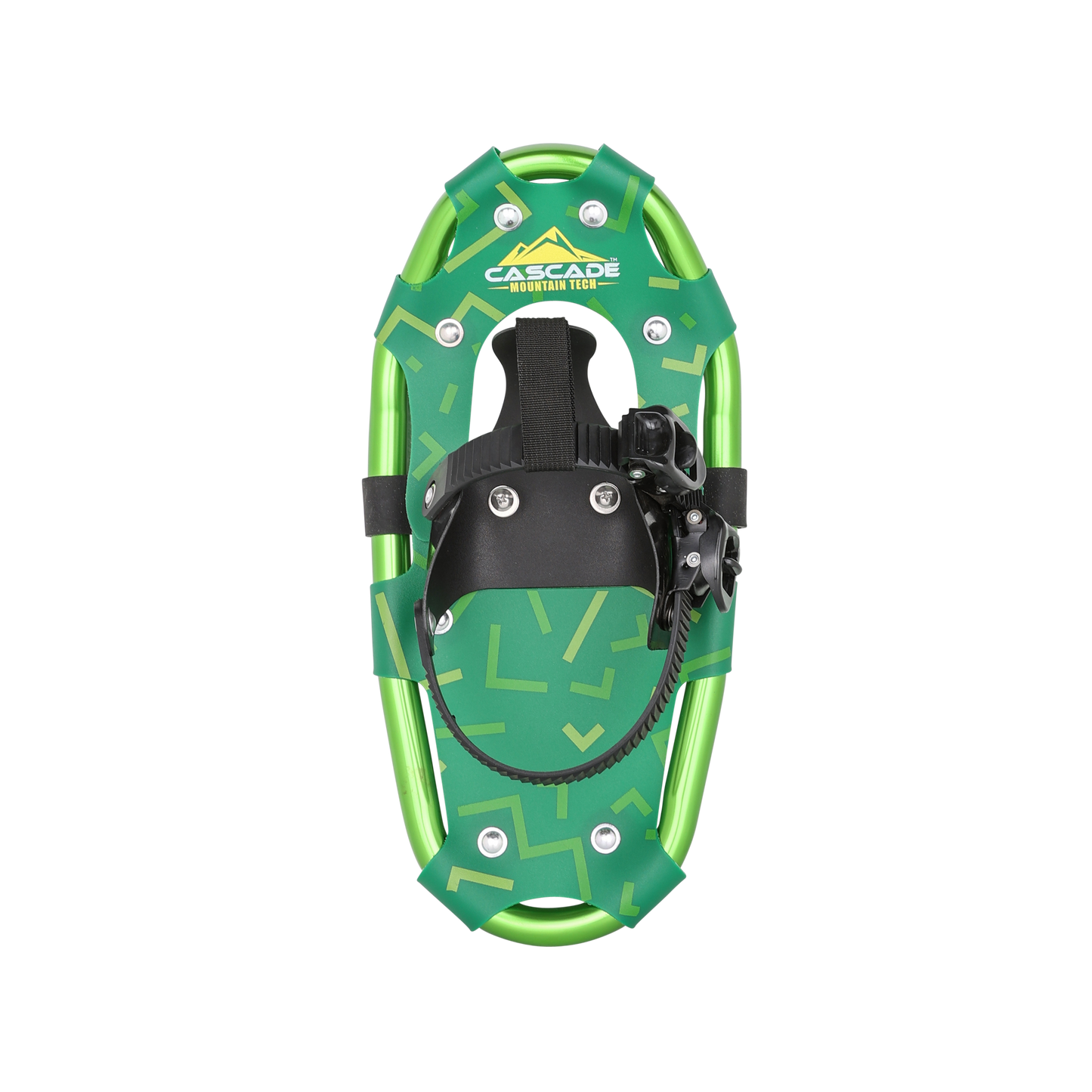 Lightweight Snowshoes for Kids in Green