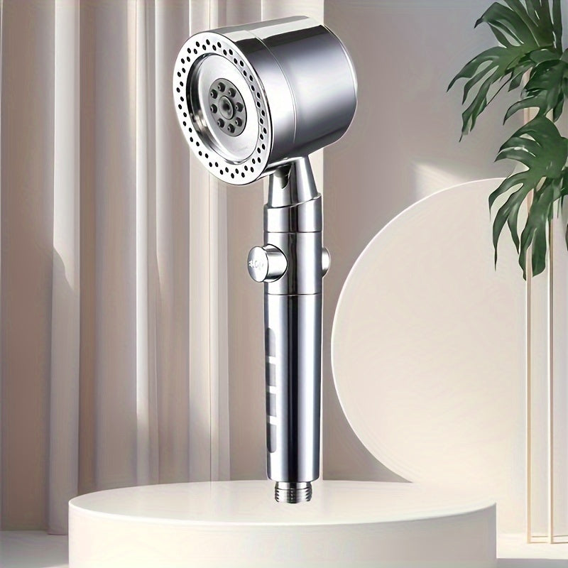 Luxurious Handheld Shower Head, 5 Adjustable Modes, Polished TJR8F1R