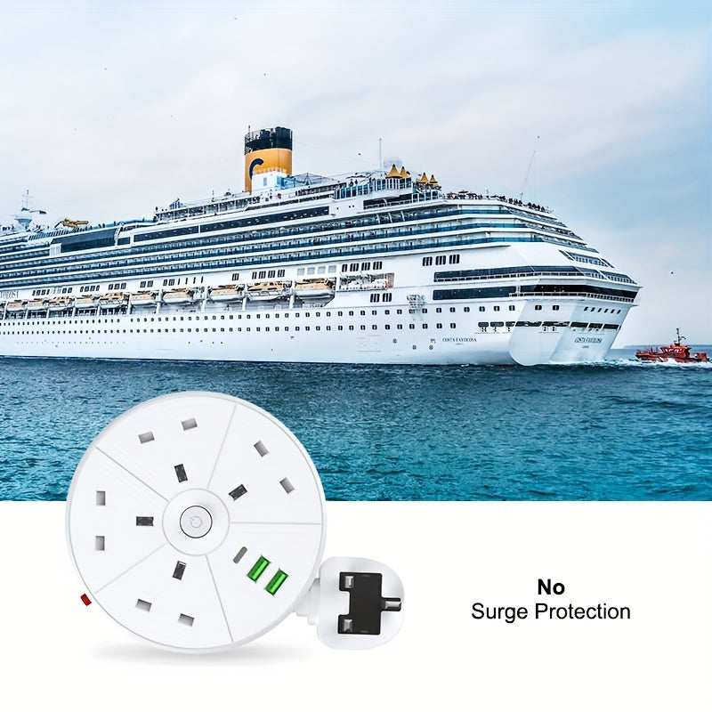 Multifunctional Power Strip with USB  TypeC-O4VF