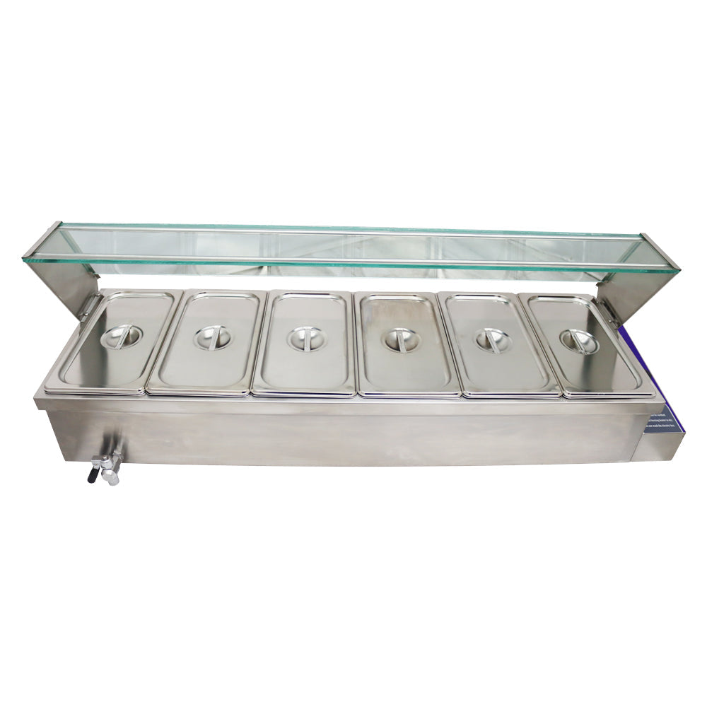 6-Pot Food Warmer
