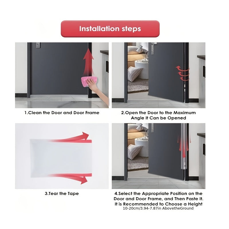 Door Clip Protector, Heavy-Duty Finger Safety Cover TJR9L6N