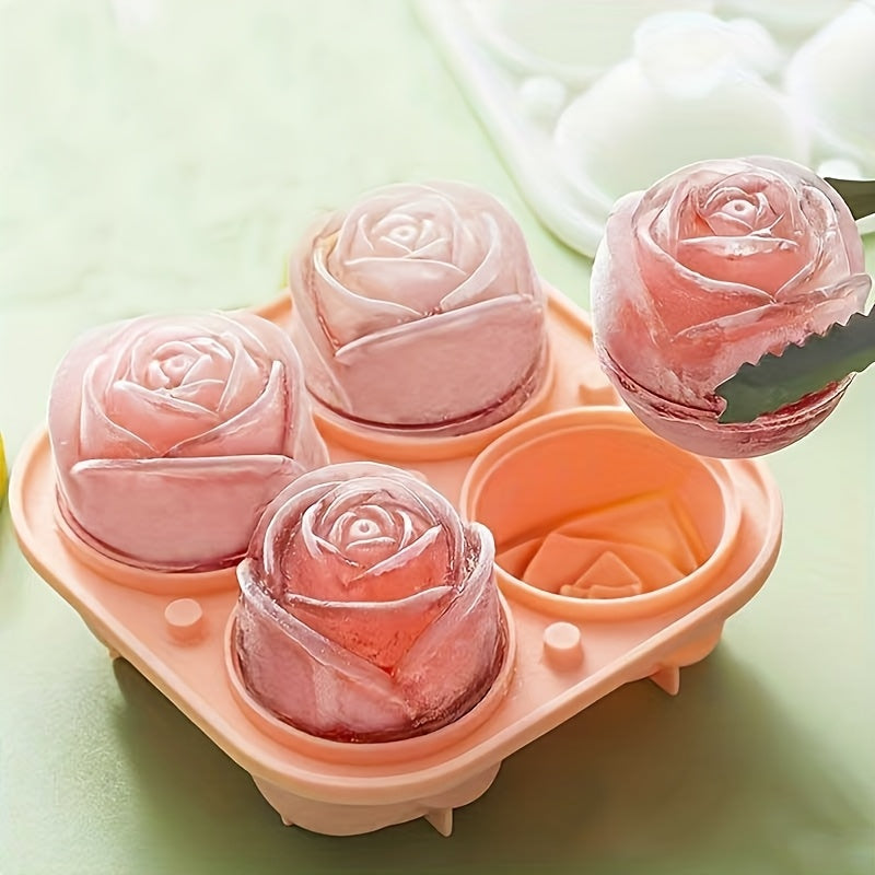 Rose Ice Cube Mold Tray-GZ93