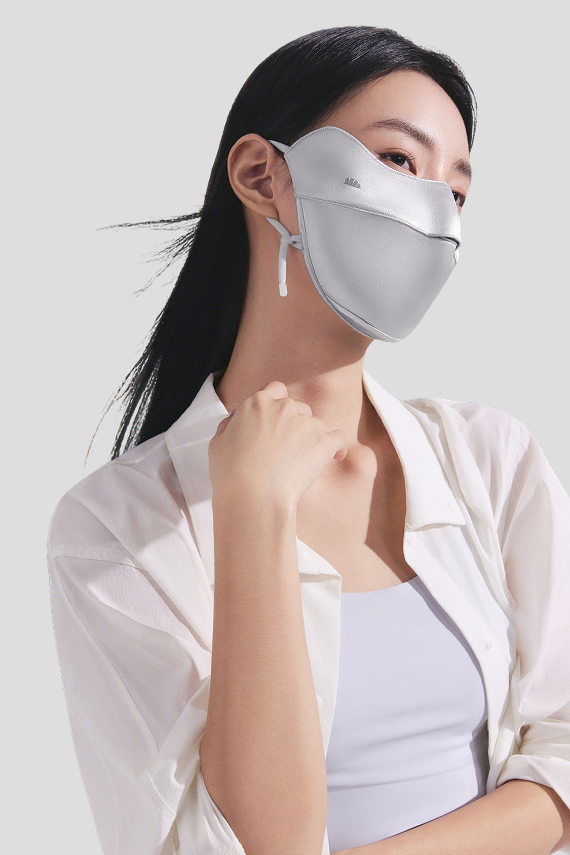 Double-Sided Silky Sun Protection Mask UPF50+ SS025