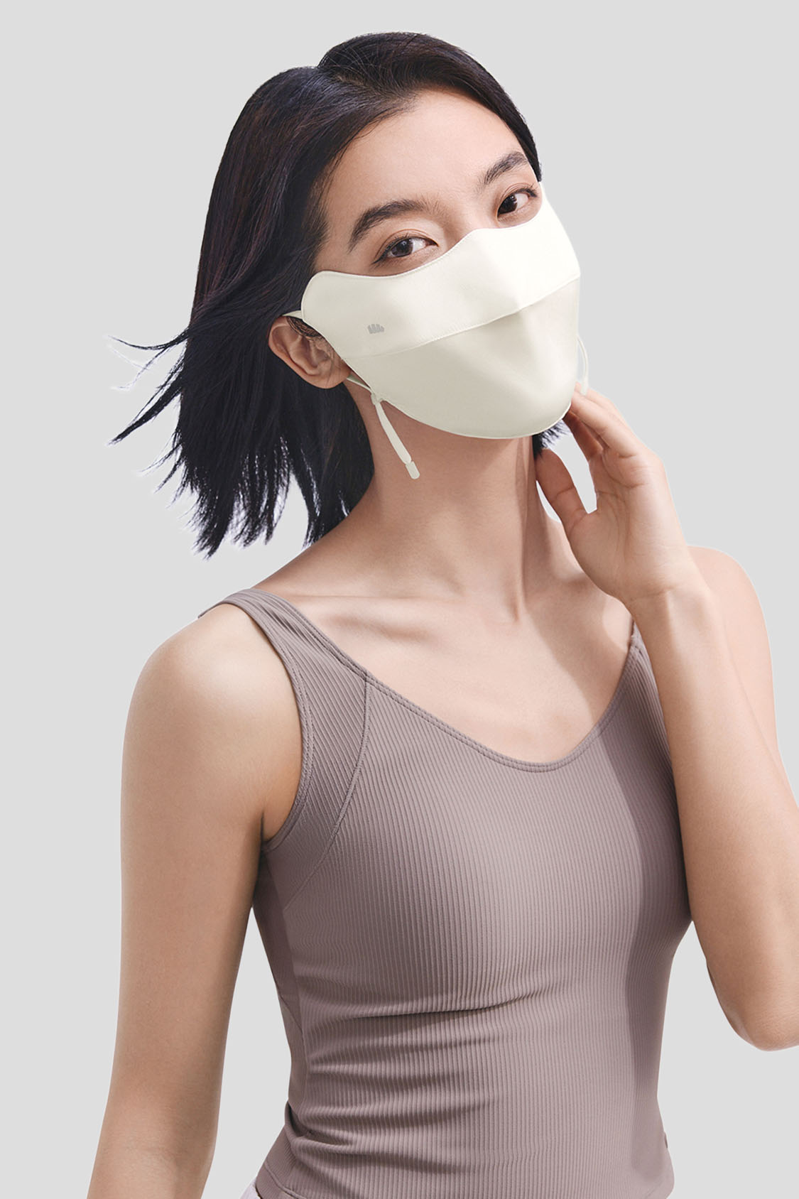 Double-Sided Silky Sun Protection Mask UPF50+ SS025