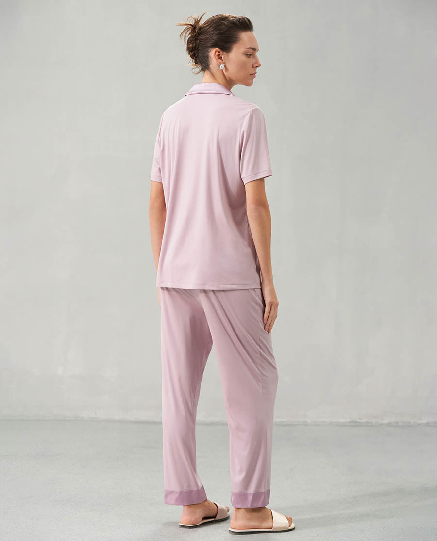 Aimer Short-Sleeve Pajama Set