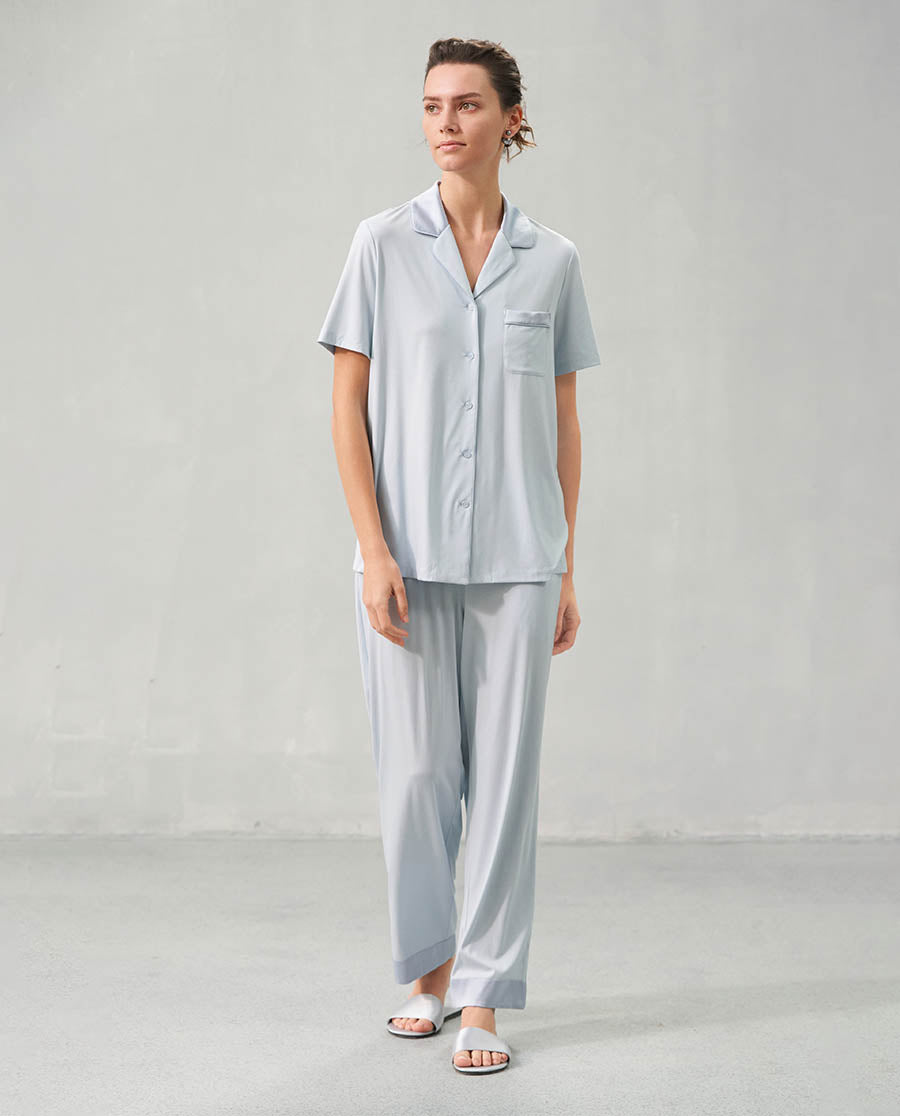 Aimer Short-Sleeve Pajama Set