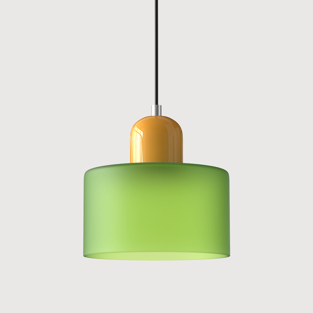 Bauhaus Glass E27 Pendant Light for Kitchen