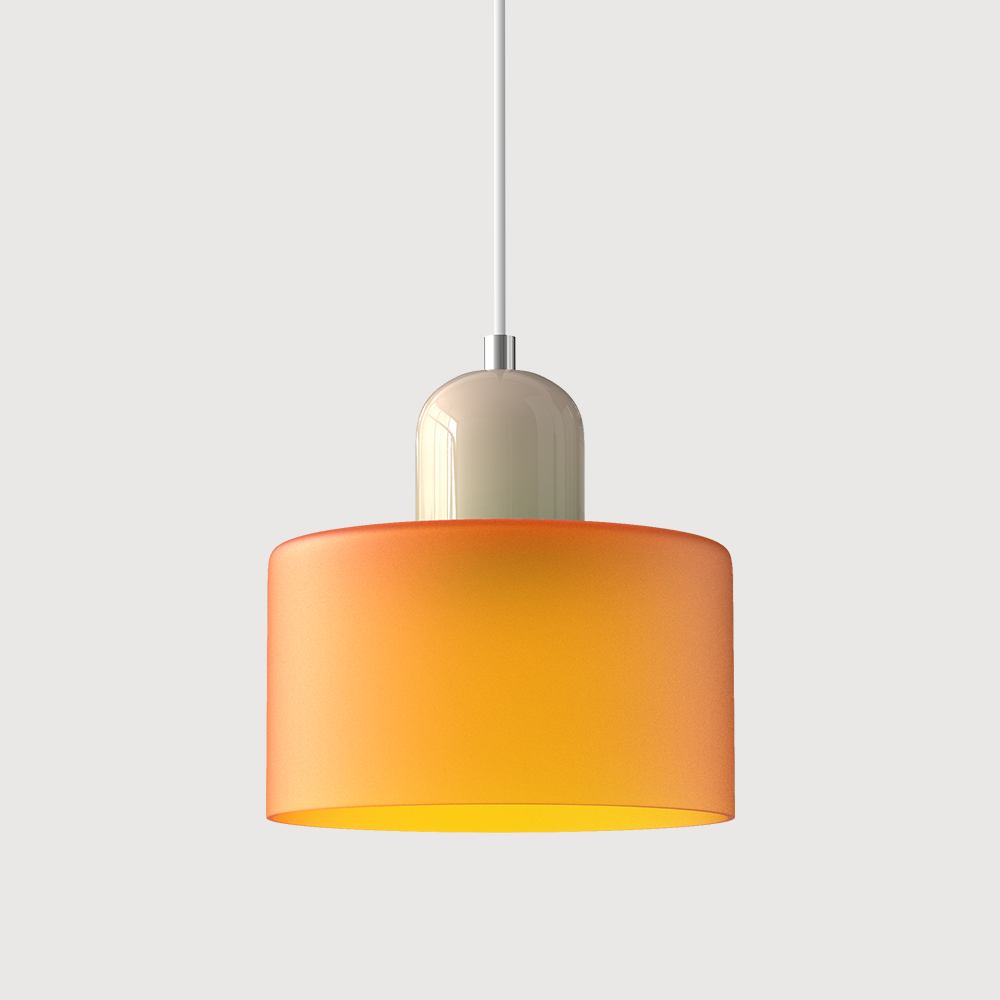 Bauhaus Glass E27 Pendant Light for Kitchen