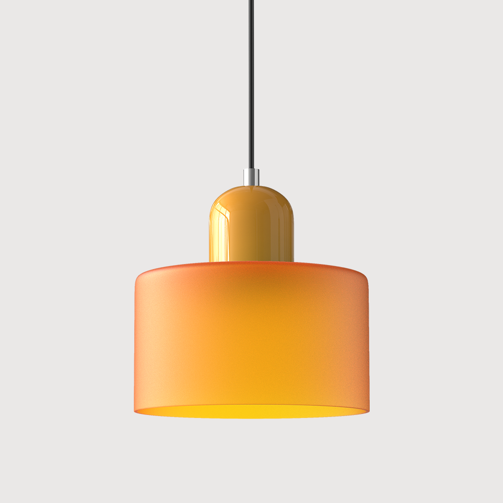 Bauhaus Glass E27 Pendant Light for Kitchen