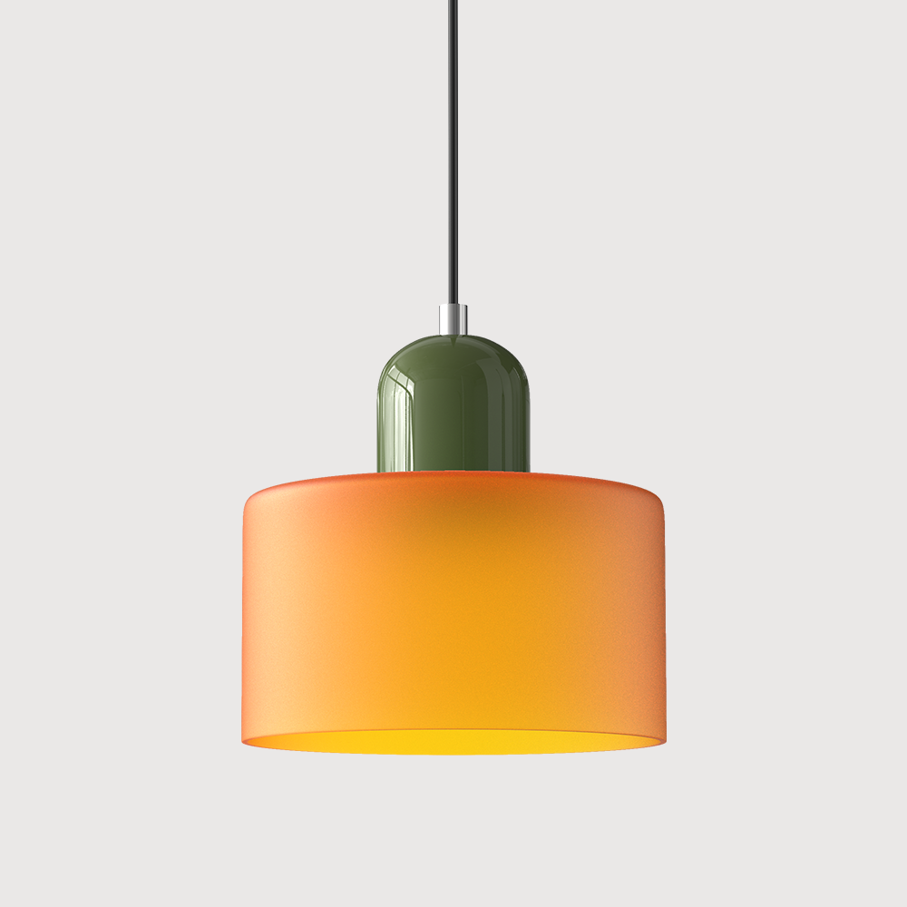 Bauhaus Glass E27 Pendant Light for Kitchen