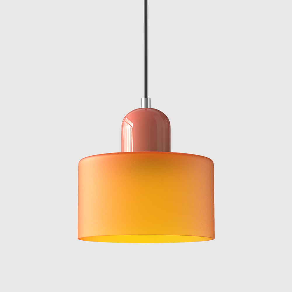 Bauhaus Glass E27 Pendant Light for Kitchen