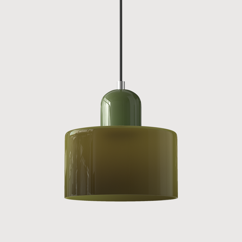Bauhaus Glass E27 Pendant Light for Kitchen