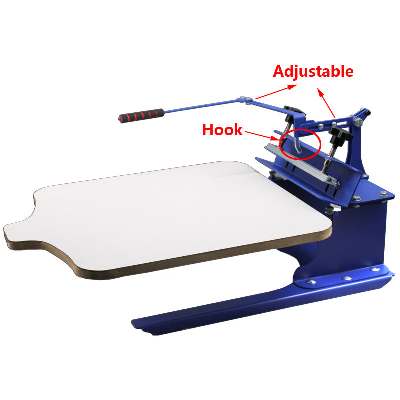 1 Color 1 Station Screen Printing Machine