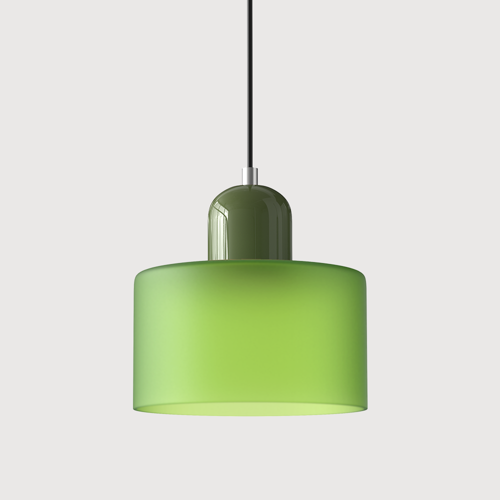 Bauhaus Glass E27 Pendant Light for Kitchen