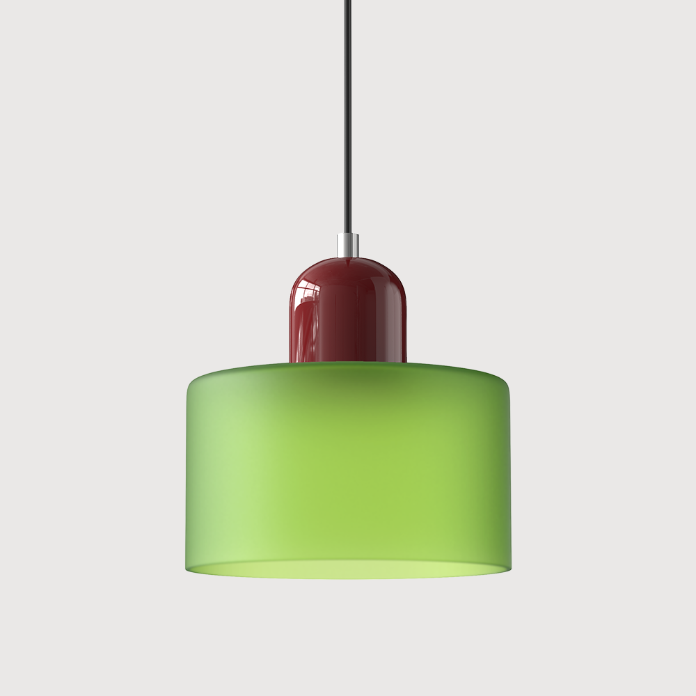 Bauhaus Glass E27 Pendant Light for Kitchen