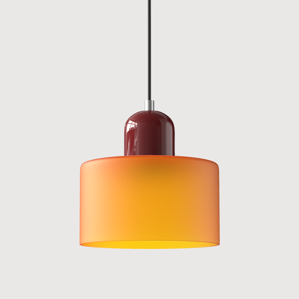 Bauhaus Glass E27 Pendant Light for Kitchen